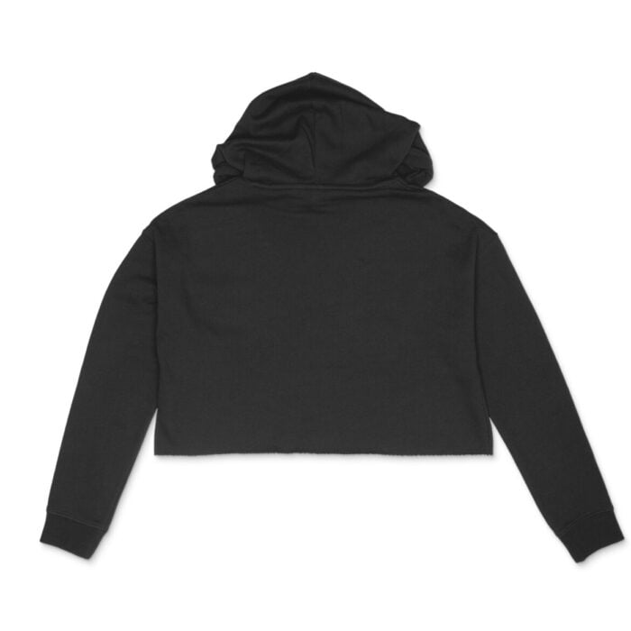 Women's : Let's Bee Friends Crop Hoodie - Image 2