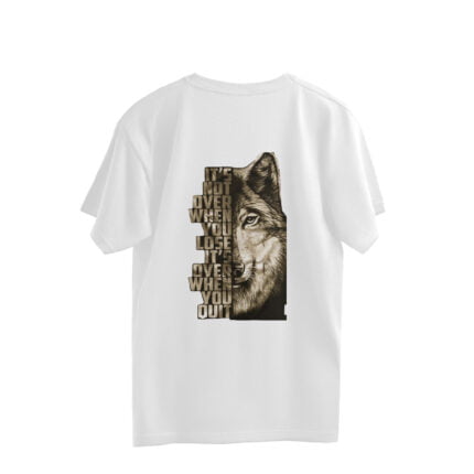 Wolf x Dont Quit Oversize - Image 4