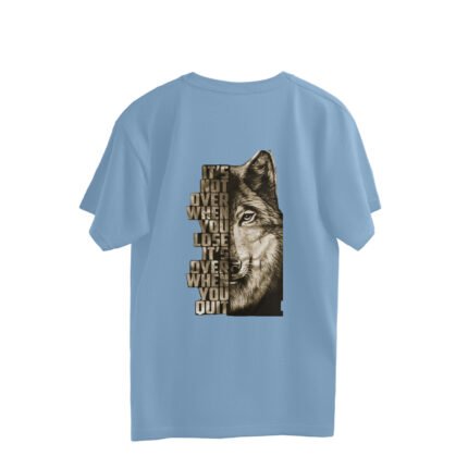 Wolf x Dont Quit Oversize - Image 8