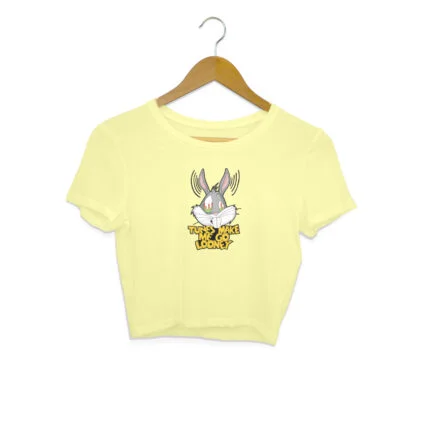 Women's : Tunes Make Me Go Looney Crop Top