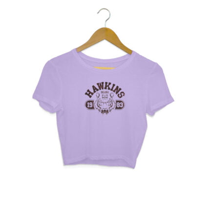 Women's : Hawkins 1983 Crop Top - Image 5