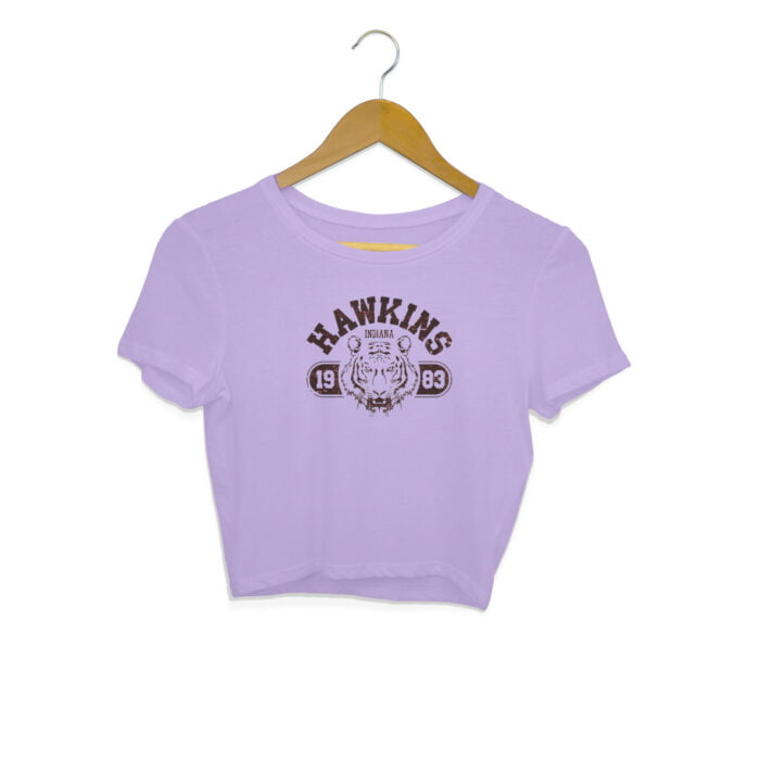 Women's : Hawkins 1983 Crop Top - Image 5