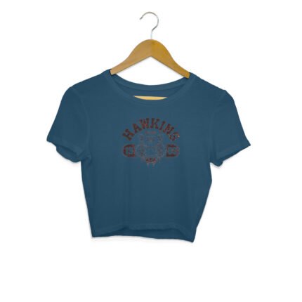 Women's : Hawkins 1983 Crop Top - Image 11