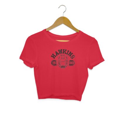 Women's : Hawkins 1983 Crop Top - Image 15