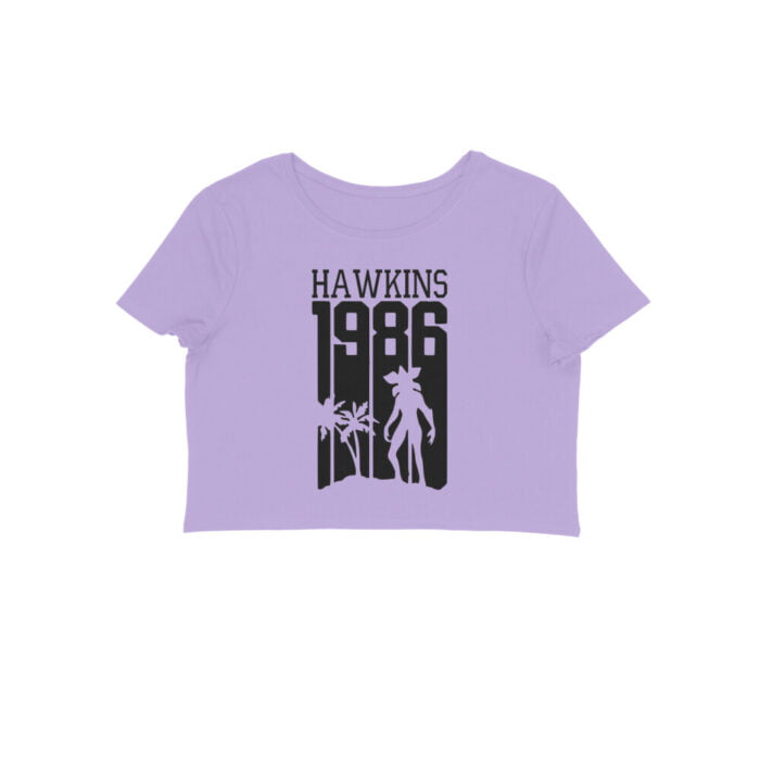 Women's : Hawkins 1986 Crop Top - Image 3