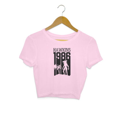 Women's : Hawkins 1986 Crop Top - Image 7