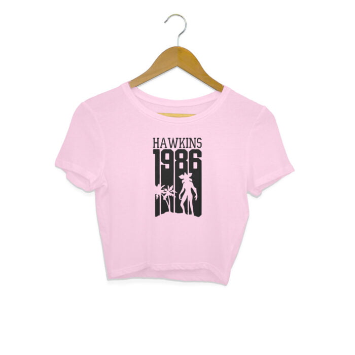 Women's : Hawkins 1986 Crop Top - Image 7