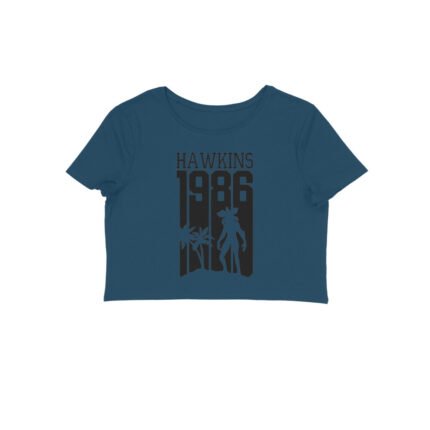 Women's : Hawkins 1986 Crop Top - Image 13