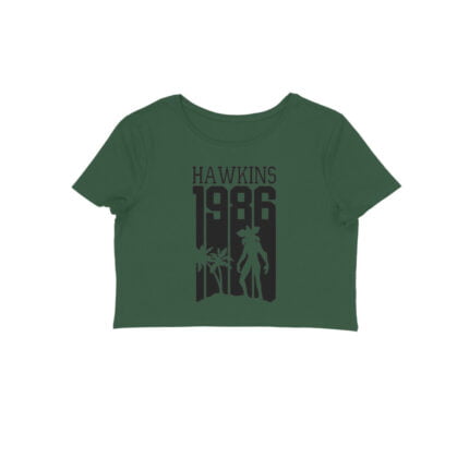 Women's : Hawkins 1986 Crop Top - Image 15