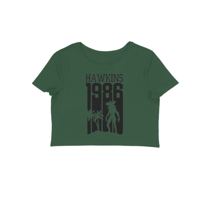 Women's : Hawkins 1986 Crop Top - Image 15