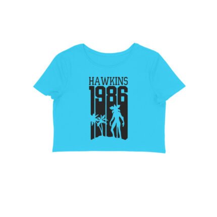 Women's : Hawkins 1986 Crop Top - Image 19