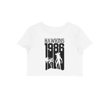 Women's : Hawkins 1986 Crop Top - Image 21
