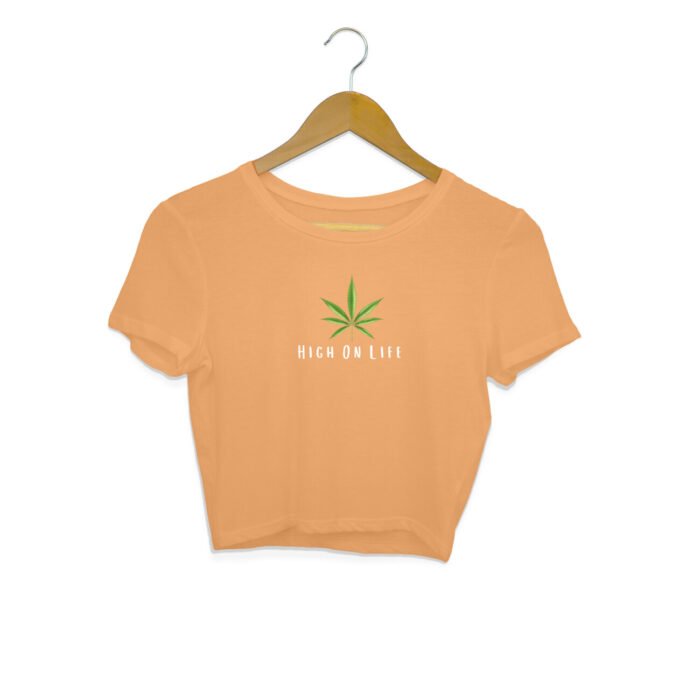 Women's : High On Life Crop Top - Image 15