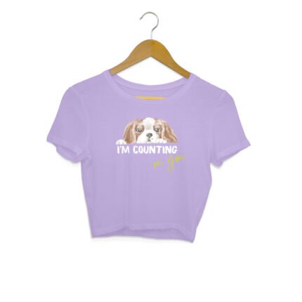 Women's : Counting On You Crop Top - Image 3