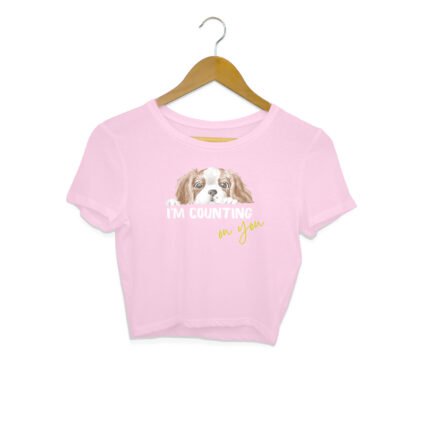 Women's : Counting On You Crop Top - Image 5
