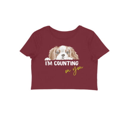 Women's : Counting On You Crop Top - Image 7