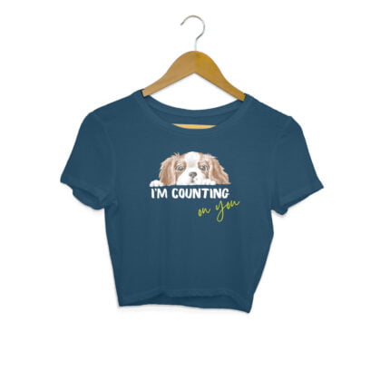 Women's : Counting On You Crop Top - Image 9