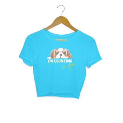 Women's : Counting On You Crop Top - Image 15