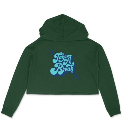 Women's : Take a Break Crop Hoodie