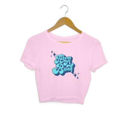 Women's : Take a Break Crop Top - Image 7