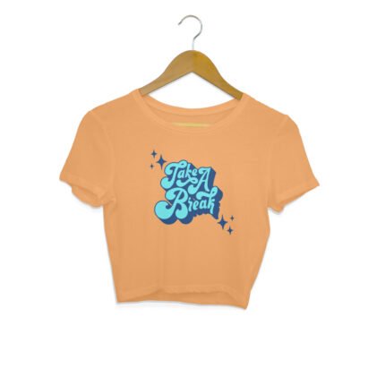 Women's : Take a Break Crop Top - Image 11