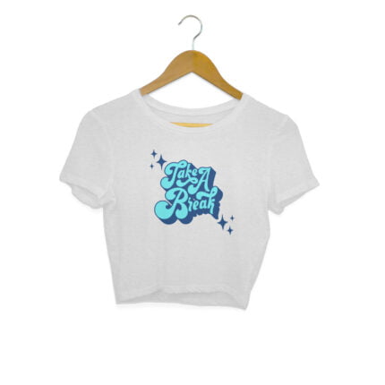 Women's : Take a Break Crop Top - Image 13