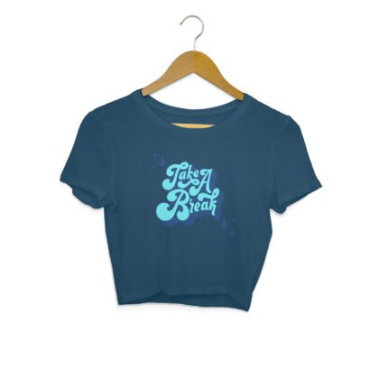 Women's : Take a Break Crop Top - Image 15