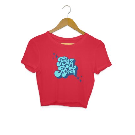 Women's : Take a Break Crop Top - Image 19