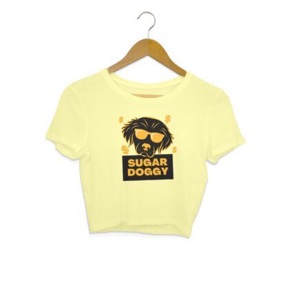 Women's : Sugar Doggy Crop Top