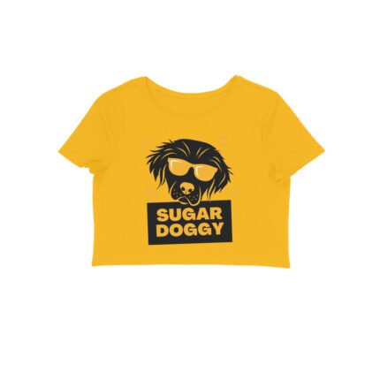 Women's : Sugar Doggy Crop Top - Image 3