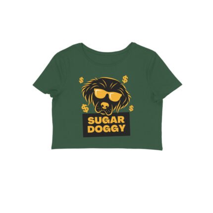 Women's : Sugar Doggy Crop Top - Image 13