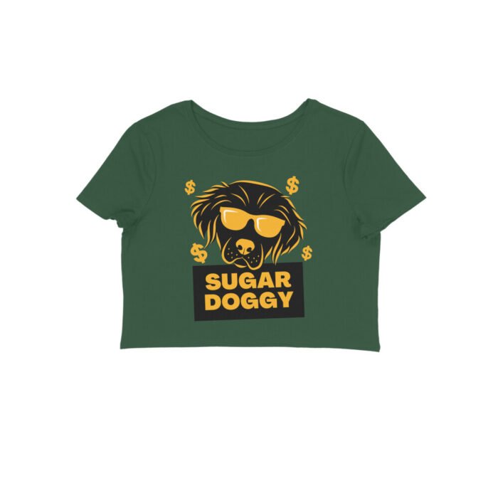 Women's : Sugar Doggy Crop Top - Image 13