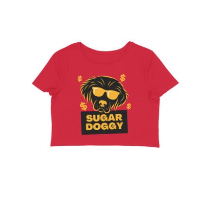 Women's : Sugar Doggy Crop Top - Image 15