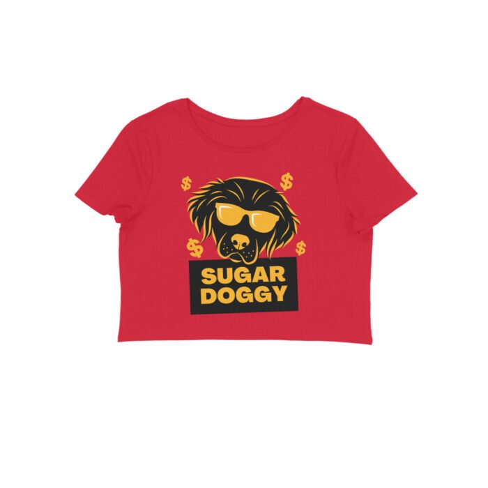 Women's : Sugar Doggy Crop Top - Image 15