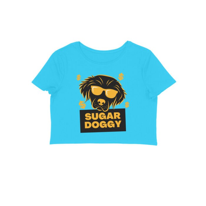 Women's : Sugar Doggy Crop Top - Image 17