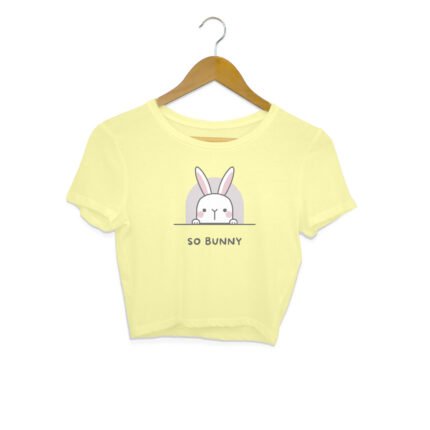 Women's : So Bunny Crop Top