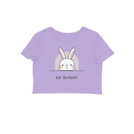 Women's : So Bunny Crop Top - Image 5