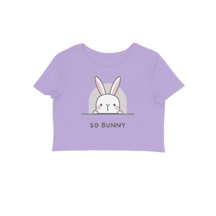 Women's : So Bunny Crop Top - Image 5