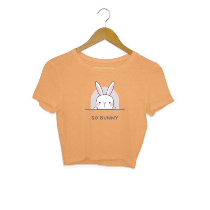 Women's : So Bunny Crop Top - Image 9