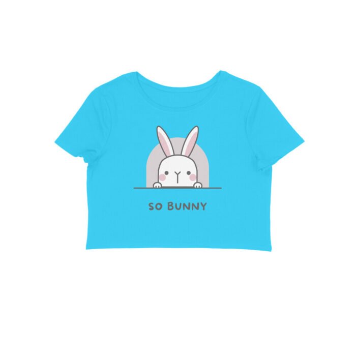 Women's : So Bunny Crop Top - Image 13