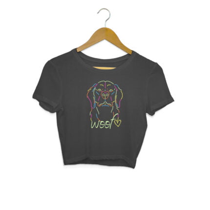Women's : Woof Crop Top
