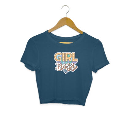 Women's : Girl Boss Crop Top - Image 13