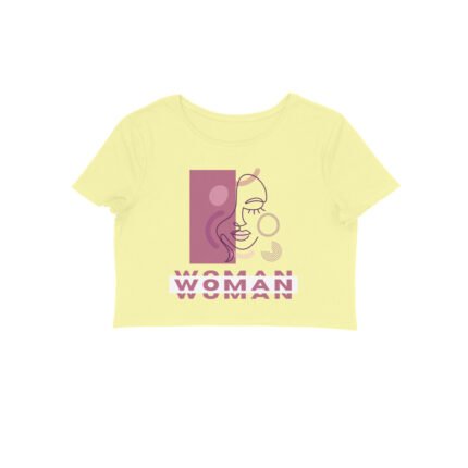 Women's : Classic Women Crop Top - Image 3