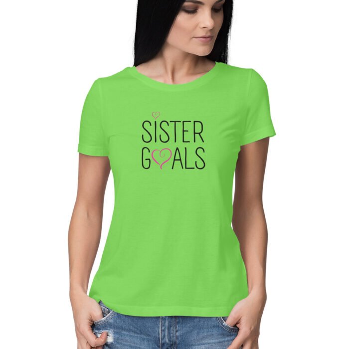 Women's : Sister Goal's T-shirt - Image 3