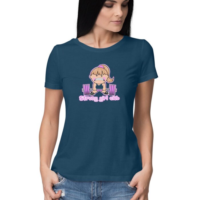 Women's : Strong Girl Club T-shirt - Image 3