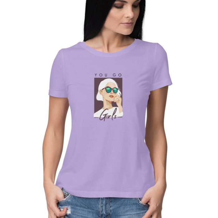 Women's : You go Girl T-shirt - Image 2