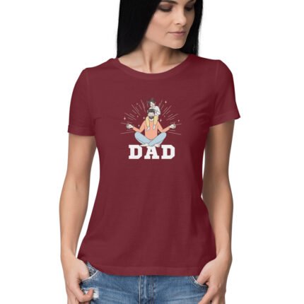 Women's : DAD's Girl T-shirt - Image 2