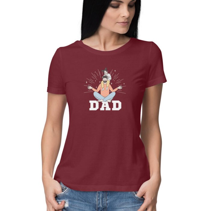 Women's : DAD's Girl T-shirt - Image 2