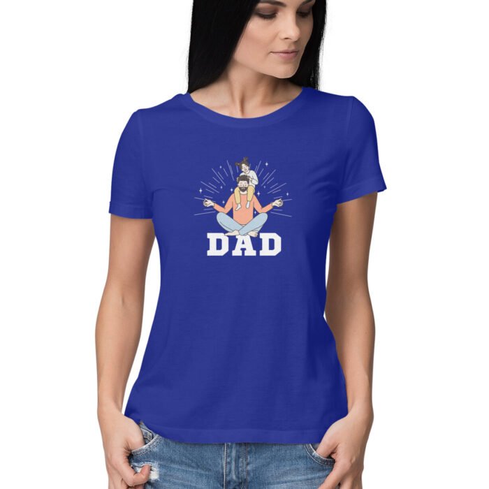 Women's : DAD's Girl T-shirt - Image 3