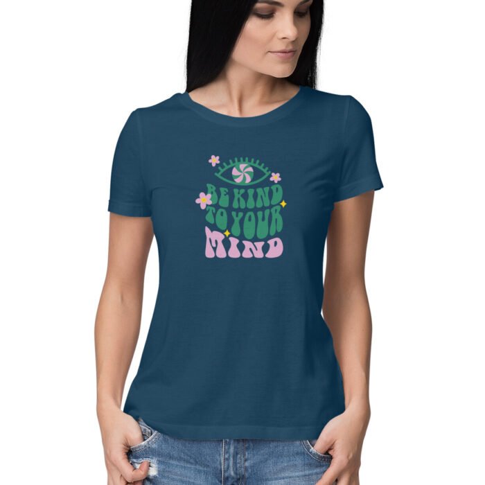 Women's : Be Kind to Your Mind T-shirt - Image 3